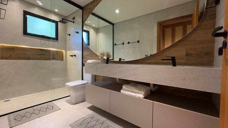 Casa Manacá, moderno meio à natureza